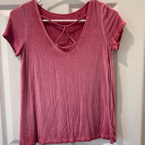 American Eagle Pink Tee - Picture 1 of 1